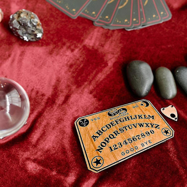 Handgjord Ouija-bräda i trä - Hjälpmedel för lugn kommunikation, perfekt för familjesammankomster från Shantou Centure