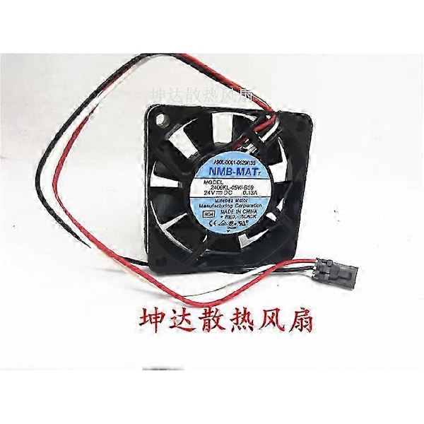 For FANUC System Fan 6015 2406KL-05W-B59 6015 6cm 24V 0.13A Numerisk Styrt Maskinverktøyvifter Dupont 3Pin