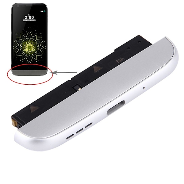 Bottenmodul för LG G5 Silver