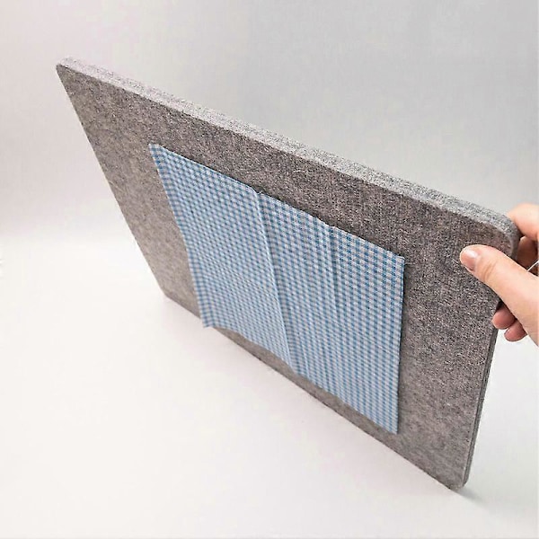 Ull Strykematte Slitesterk Tykk Quiltepressematte Lett Praktisk Sy Strykematte Syutstyr KAESI g20242861853[D] Grey