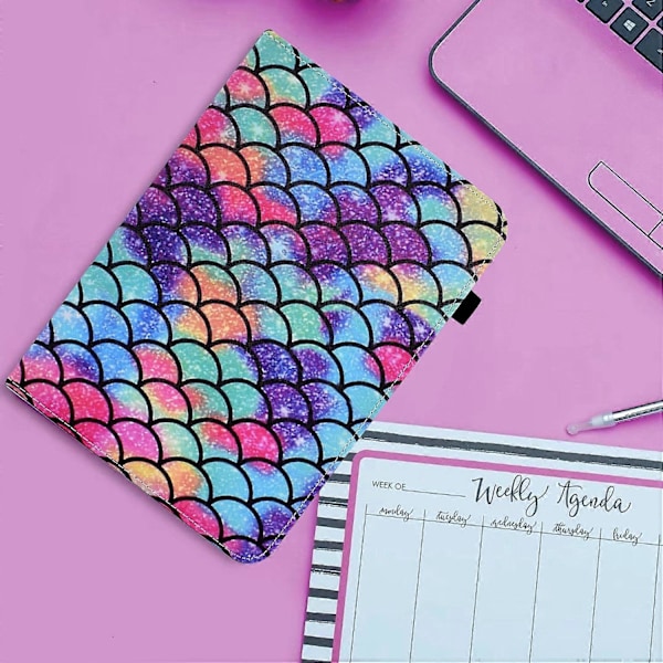 Læder Smart Case til Lenovo Tab M11 / Xiaoxin Pad 11 2024 Wavy Pattern