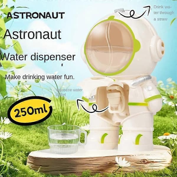 Drikkekanne Vannkopper Astronaut Vanndispenser Stropp 250ml Mini Vanndispenser (D) Pink