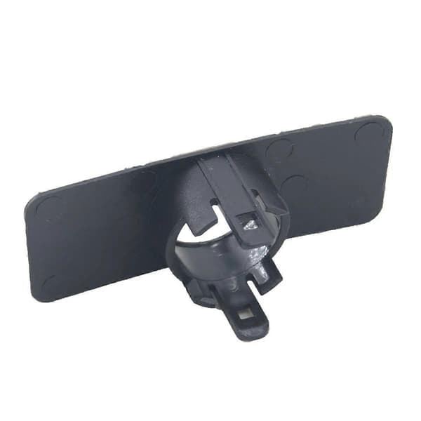 Parkeringssensorbrakett for bil, ryggeradar brakett, ekstra sensor fast deksel for [D] Black