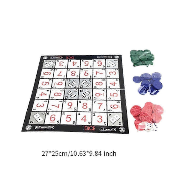 Resebrädspel för vuxna - Kompakt Sequence-spel 2-4 spelare[D]