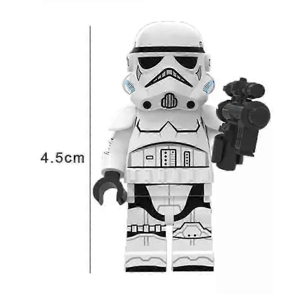 8 stk. Star Wars Figur Samlet Mini Byggeklods Actionfigurer Legetøj Til Børn Gave[D]