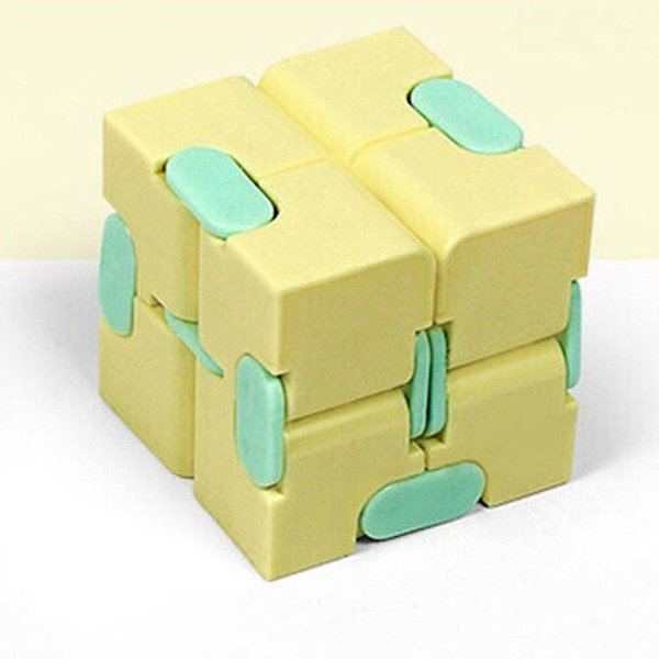 Infinity Mini Finger, Ångest Stress Relief Cube Blocks[D] C
