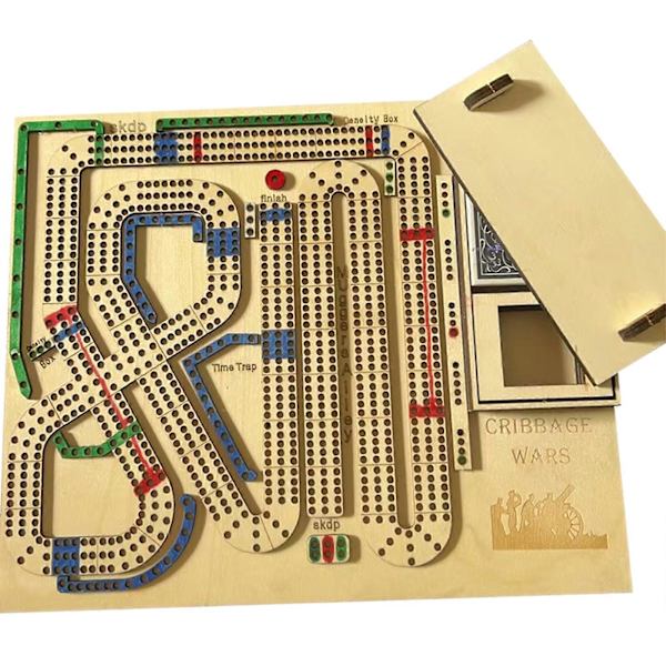 Cribbage Wars Brettspill, 2024 Trebrettspillsett