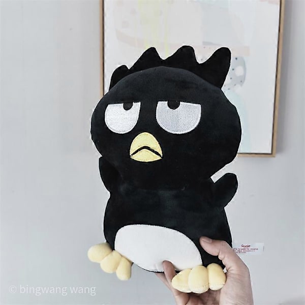 GaiBoSi Sanrio Bad Badtz Maru Plyschleksak Mjuk Söt Japansk Stil Anime Svart Pingvin Dockan Krama Plyschleksaker Födelsedagspresenter Flickor 30/40/60cm