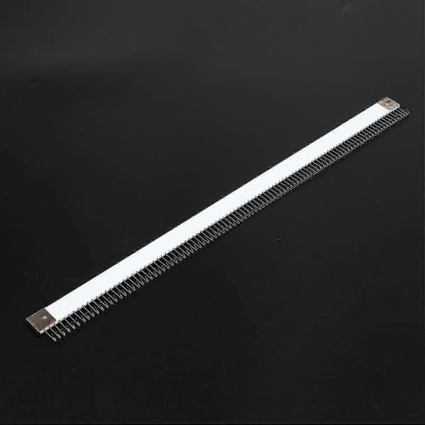46 cm Rustfri Stål Sølv Stang Magnet Organizer til 4,5 mm og 9 mm B[D] White  silver