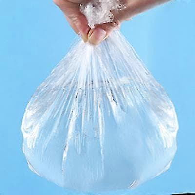 Pakke med 100 engangs, transparente dusjhetter for salong, spa, dusj [D] 44 cm