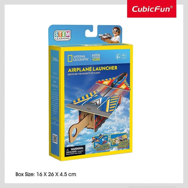 3D Flygplansslungbräda Pussel, National Geographic Design[D]
