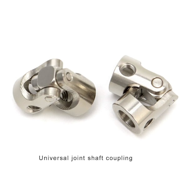 4-pack 6mm till 6mm metall axelkoppling motoranslutning universell koppling, universell koppling axelkoppling