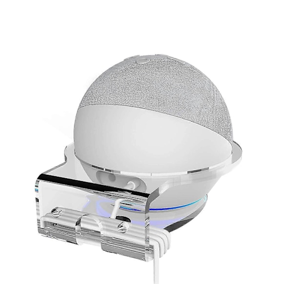 Alexa Echo Dot 4. sukupolvi pistorasia seinäteline ripustin pidike tila[D]