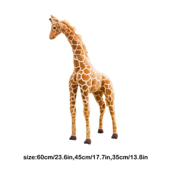 Giraf Plyslegetøj Udstoppede Dyreddukker Blød Simulation Dyr Legetøjsrum[D] 45cm 0.28kg