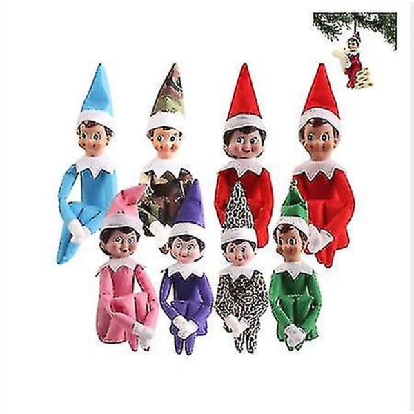 Julemandsdumme - Mand/Kvinde Elf Julemandsdumme Ornament