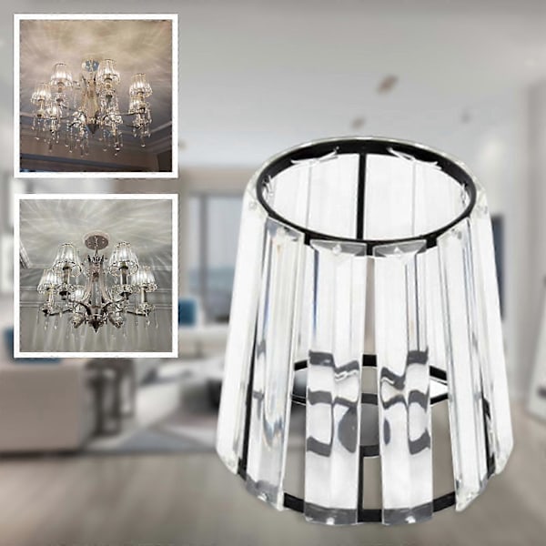 Lammskärmar, Ljuskrona Bordslampskärmar, Lampskärm för Bordslampa Golv Pendellampa[D] Black S