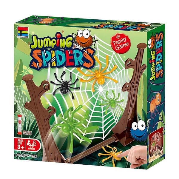 Barn Katapult Leksak Studsande Spindelbräda för Lek Förälder-barn Spelmaskin Pedagogiska 2-spelar Bordsspel[D] Multicolor