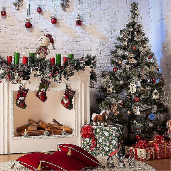 Julekalender for katteelskere med assorterte kattemynteleker[D] A