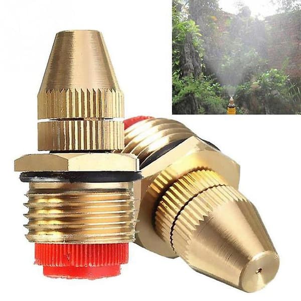 Vattenspraymunstycke Grässprinkler Justerbar Atomisering Trädgård Koppar Dn15[D]