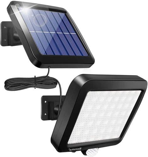 Solcellelamper til udendørs brug, 56 LED solcellelamper 120° superklare solcellelamper