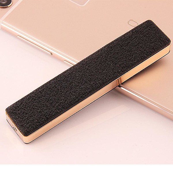 Sähkösytytin USB Ladattava Liekitön Tuulenpitävä Ohut Muotoilu USB-kaapelilla SX[D] black