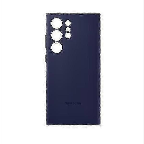 Galaxy S23 Ultra silikonikuori [D] Navy blue