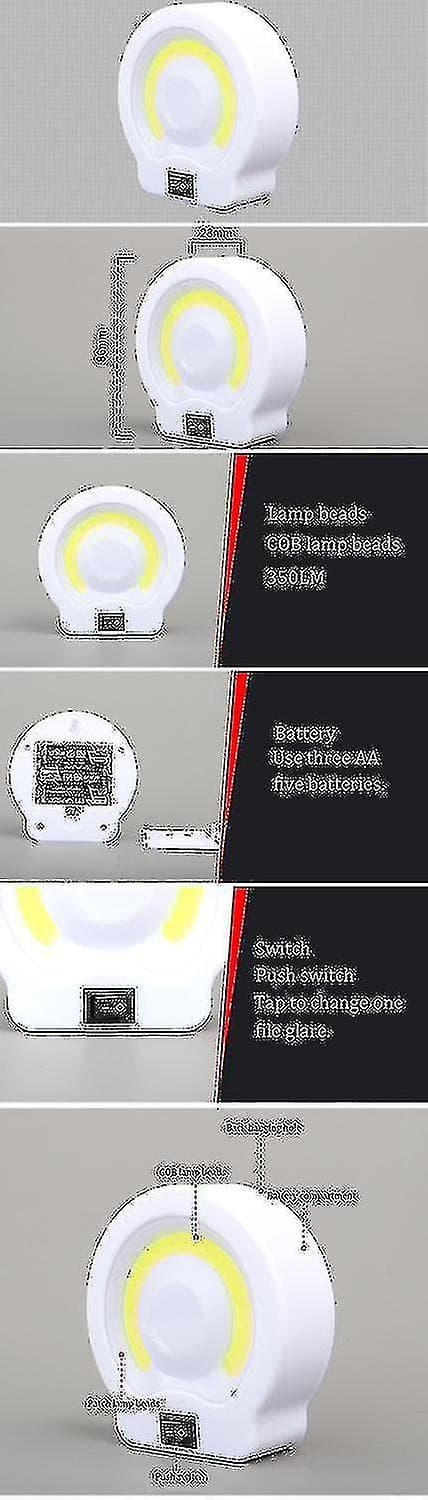 3w Campinglampe 350lm Lys Vandtæt Udendørs Teltlampe Nødlanterne[D]