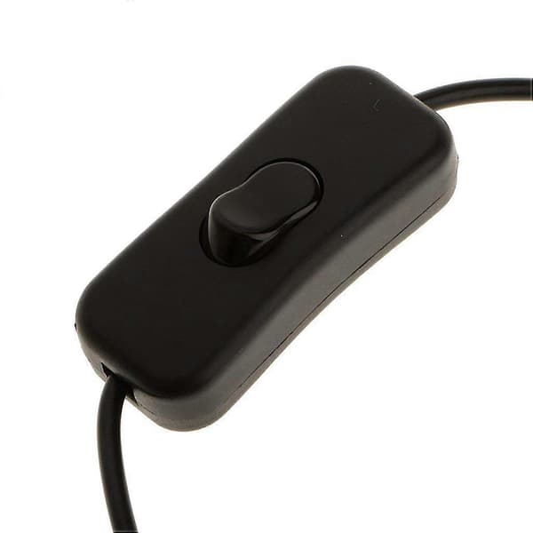 2x USB A -uros - naaras jatkojohto virtakytkimellä [D]