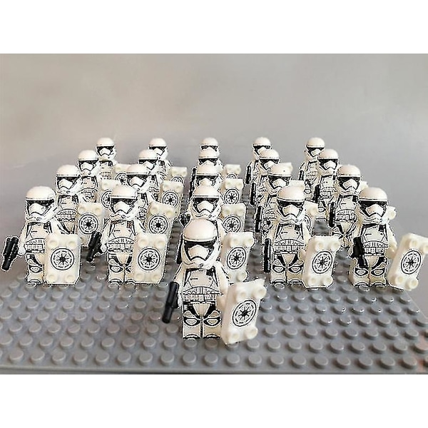 21pcs Fit Star Wars Empire Storm Trooper Minifigures Kids Toys