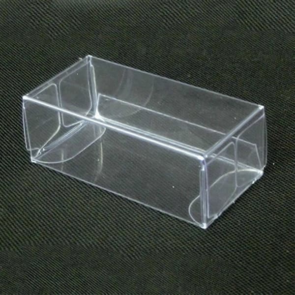 25 st Plast PVC Transparent Box Display Case, Fordonsmodell Bilmonteringsställ Organizer[D]