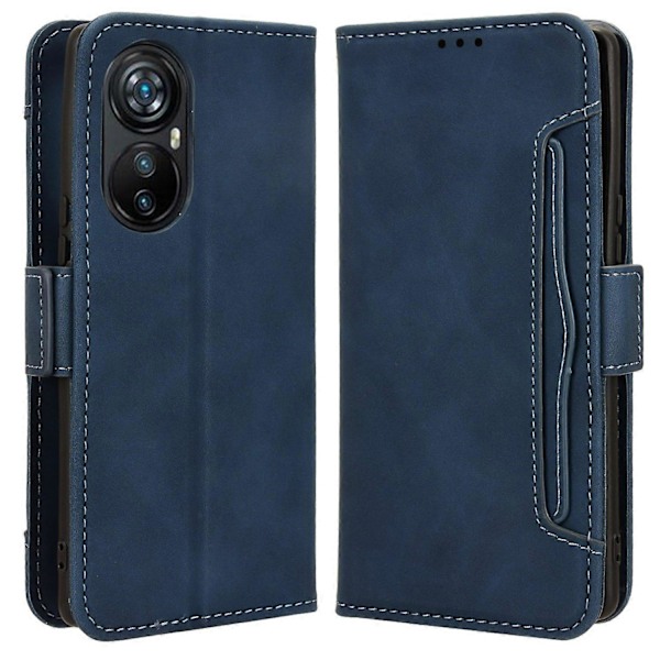 Plånboksfodral för Blackview A200 Pro med Stativ och Flera Kortfack Multicolor Style C