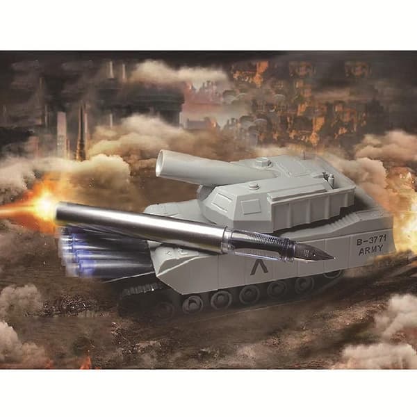 Neutral penna i tankform, kontorsmaterial, skolmaterial, studentpresent [D] Sky Blue