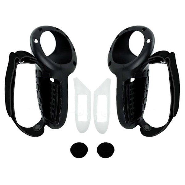 Til Meta Quest 3 VR Headset Controller Sleeve Silikone Håndtag Grip Cover[D] Black