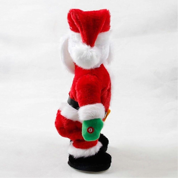 Twerking Tomte, CHUANHAO Jultomte med Vridande Höfter Sjungande Figur Present till Barn