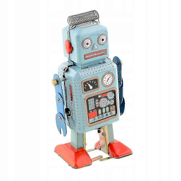 Mekanisk Skruetrækker Robot Retro Legetøj
