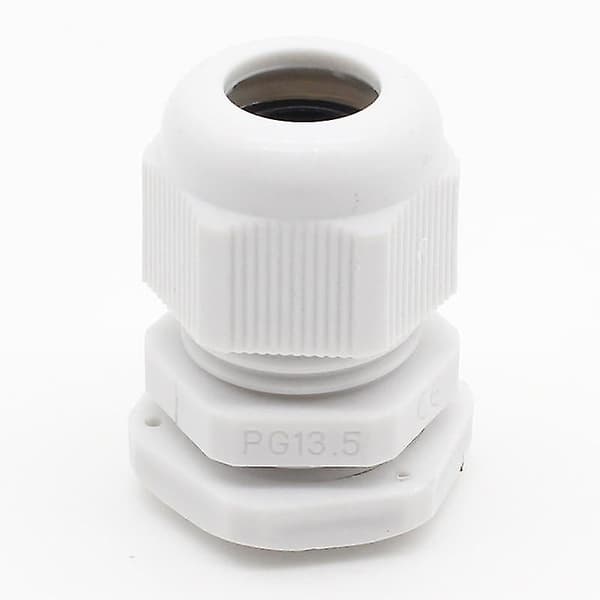 Ip68 Vanntett, Pg13.5 Nylon Kabelnippel[D] Black
