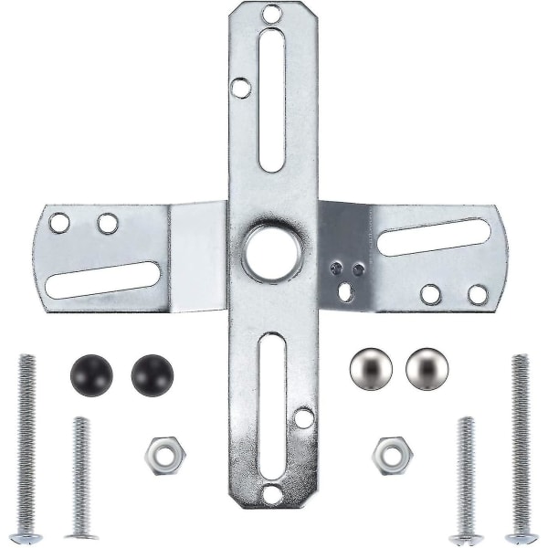 4\" Universal Ljusarmatur Tvärslå 360 Rotation. Korsformad Belysningstvärslå [kk]