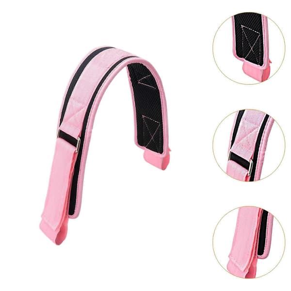 Butt Thrust Bælte til Håndvægte til Kvinder Træning til Fitness Lunges Workout Sort[D] Pink 63cmx9cm