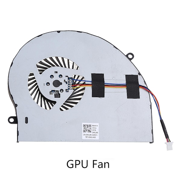 CPU GPU-kylare för DELL för Alienware 17 R4 R5 P31E ALW17 Kylfläkt 5V 0.4A Se
