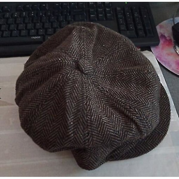 Newsboy Basker Bagare Pojke Herrhatt[D] 09  M 56--58cm