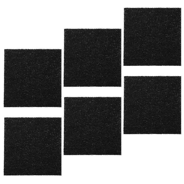 12X12cm Sorte Søppelkasser & Avfallskurver 6 stk Kullfiltre Luktfjernere Deodoriseringsputer For Søppel[D]