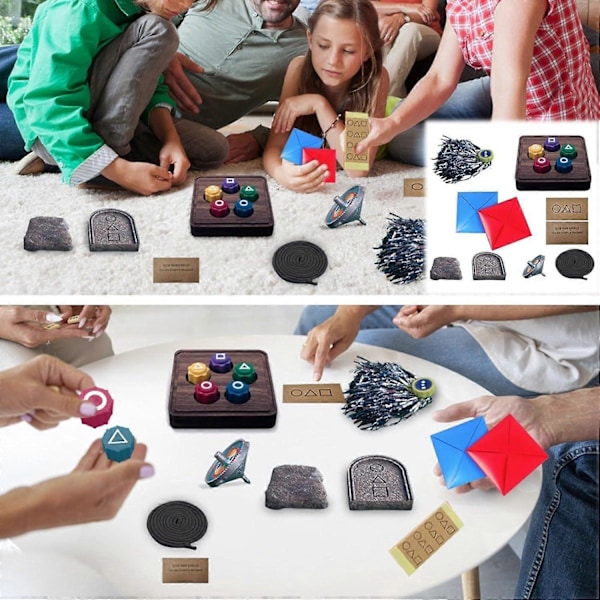 Koreansk Folkspel Set, Gonggi Koreanskt Spel, 2025 Koreansk Traditionellt Spel, Stenfångningsspel, Familjespelset för Resor 1 Set