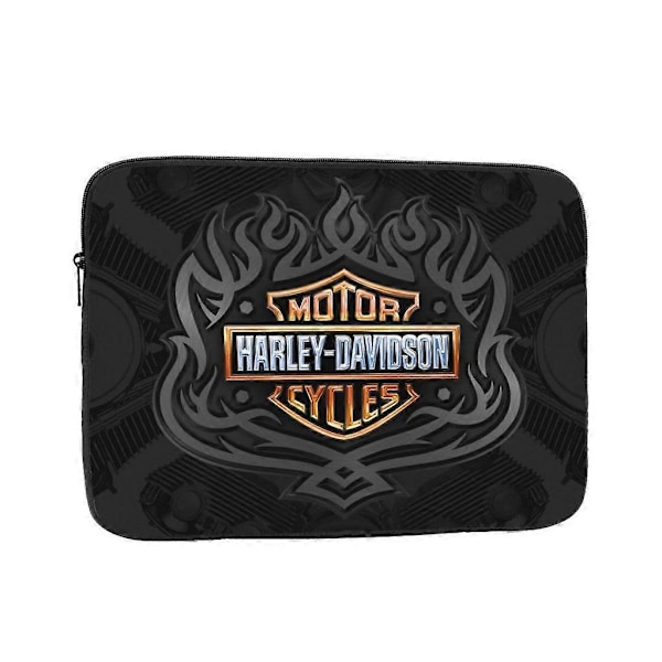 Harley Davidsons Laptopväska 10-17 Tum Shockproof Laptopfodral Bärbar Laptop Skyddande Sleeve-WCQ1496 12in