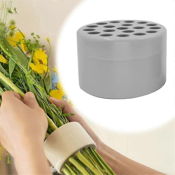 DIY kukkienpidike spiraalioksa kukka-asetelmien tekoon