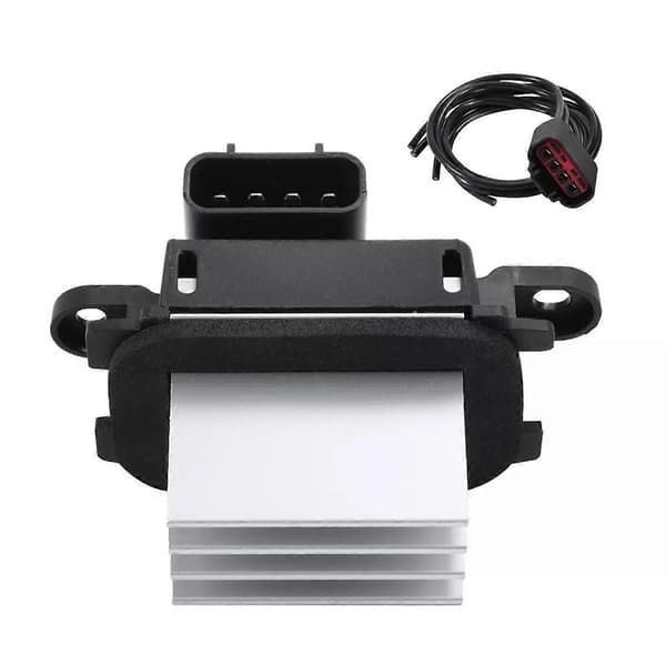 HVAC Varmeblæser A/C Blæsermotor Modstandsmodul til Navigator 7C3Z19E624C, BL3Z19E624A[D] Black