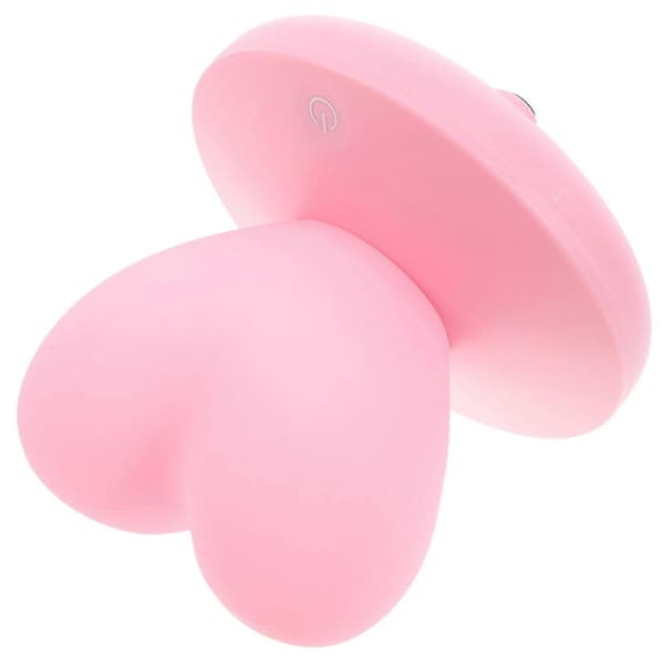 Hjerteformet Natlampe USB Genopladelig Hjerte Lampe Touch Lampe Hjerte Sengelampe[D]