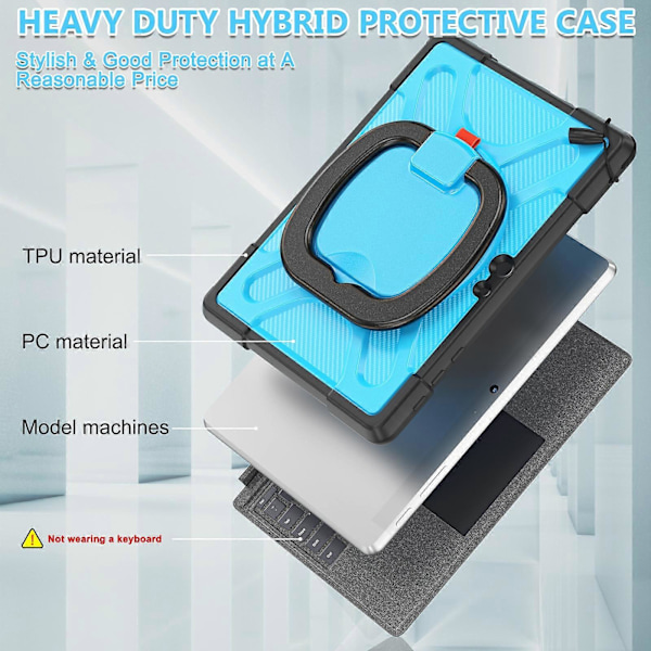 TPU + PC-etui for MicroSoft Surface Go 1 / 2 / 3