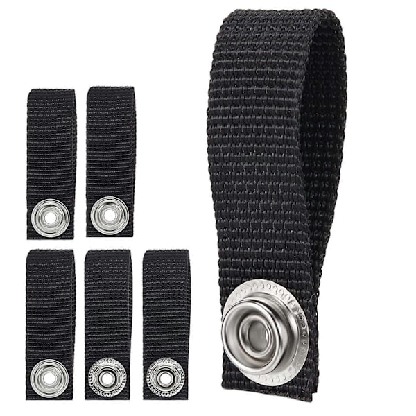 Hockey Hjelm Hakestropp Avtakbar Hjelm Hockey Hakestropp Hjelmstropp med Enkel Knapp Hockey Hjelmtilbehør[D] black