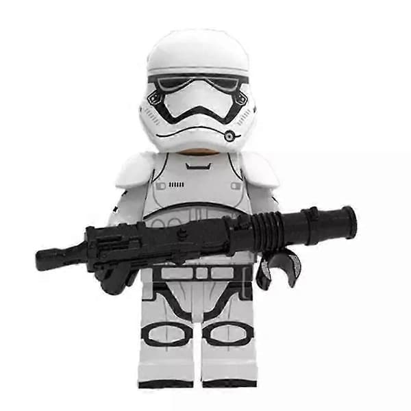 8 stk. Star Wars Figur Samlet Mini Byggeklods Actionfigurer Legetøj Til Børn Gave[D]
