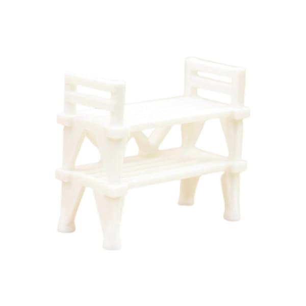Mini Skohylde Organisation Til Model Scene Hylde Plast Kompakt Display Løsning[D] White